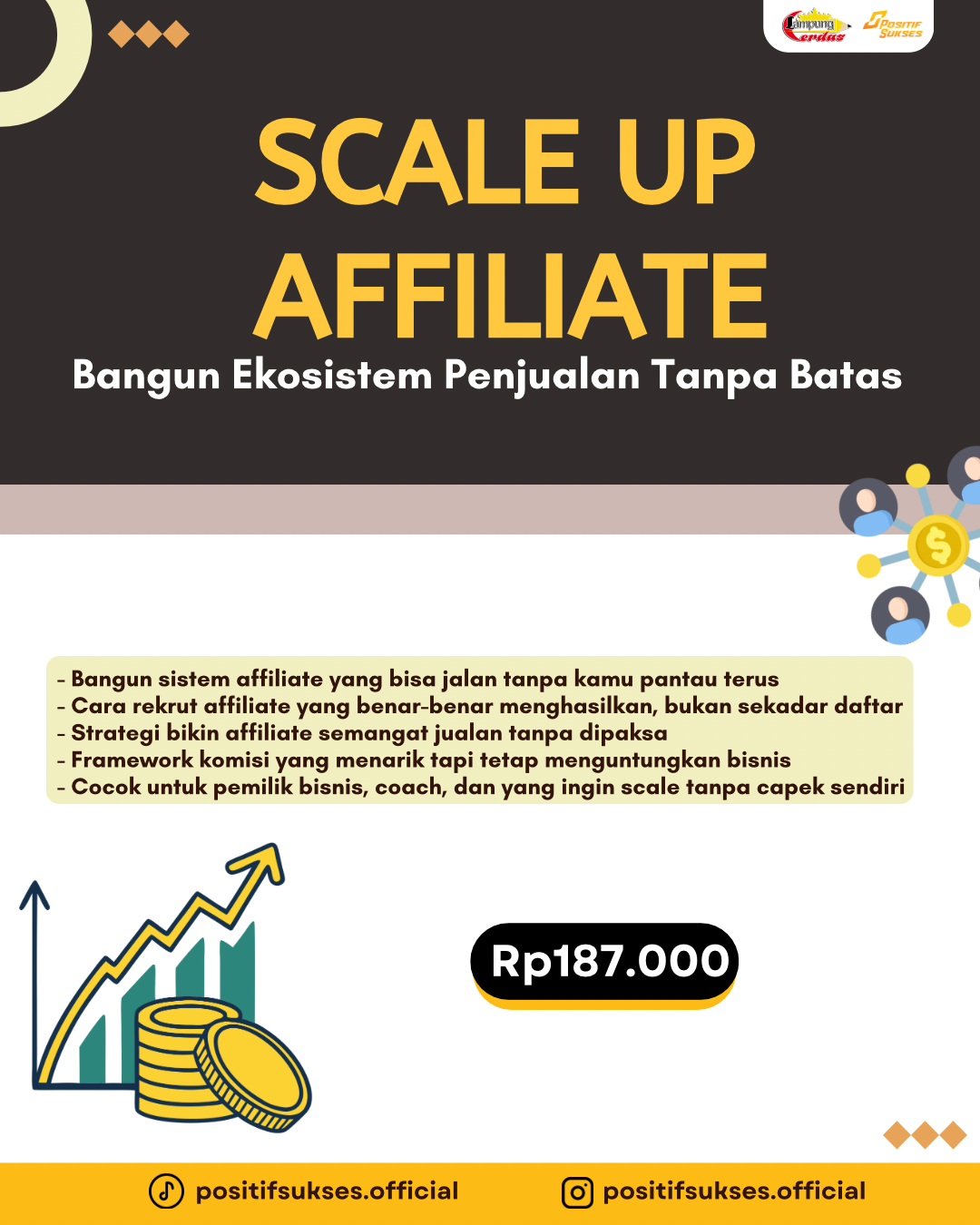 Scale Up Affiliate Intensive Poster